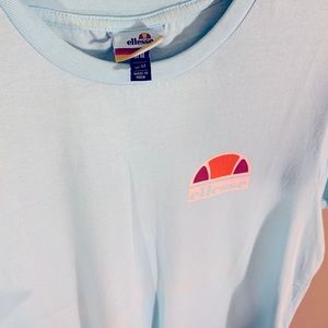 ellesse sky-blue tee